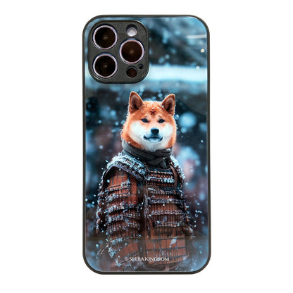 shiba samurai iPhone case