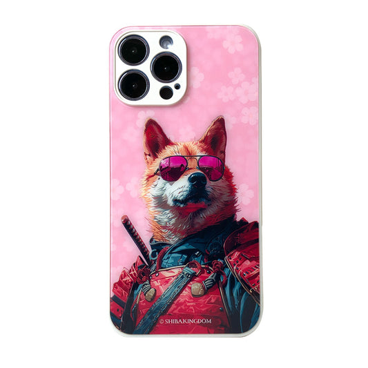 shiba samurai iPhone case