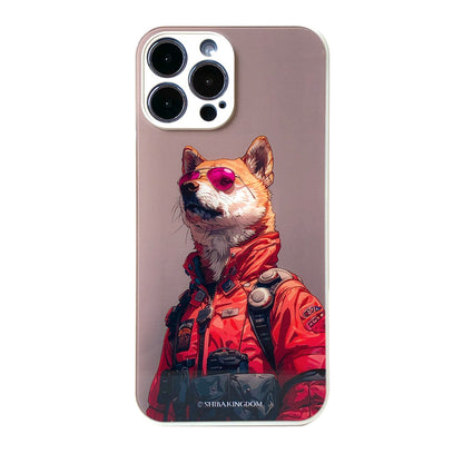 shiba samurai iPhone case