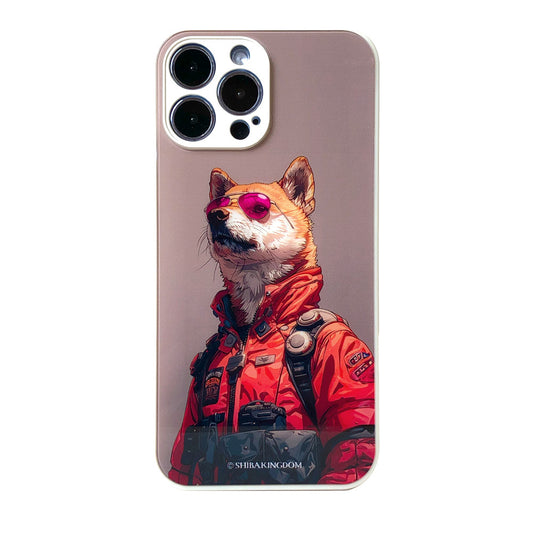 shiba samurai iPhone case