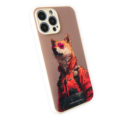 shiba samurai iPhone case