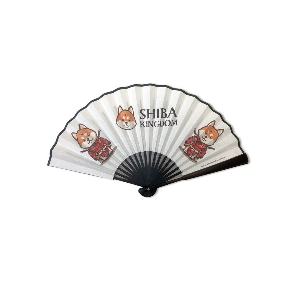 Shiba Kingdom Foldable Japanese Paper Fans