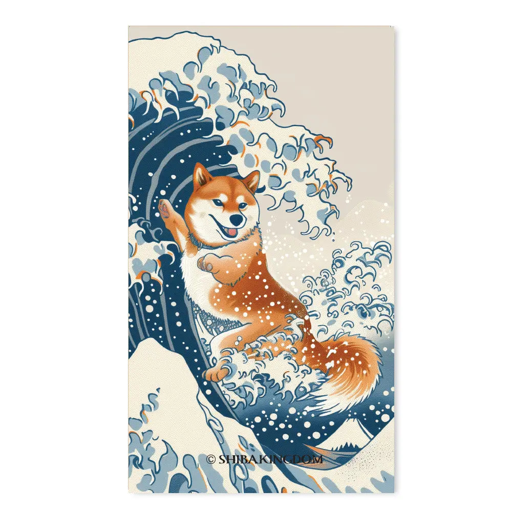 Shiba Samurai Postcard