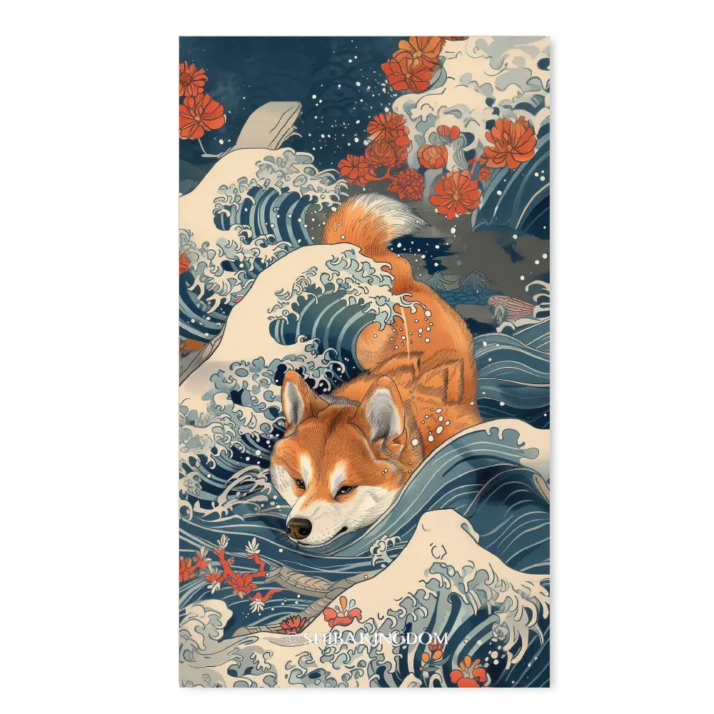 Shiba Samurai Postcard