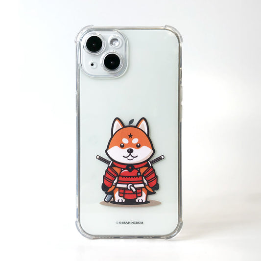 shiba samurai iPhone case