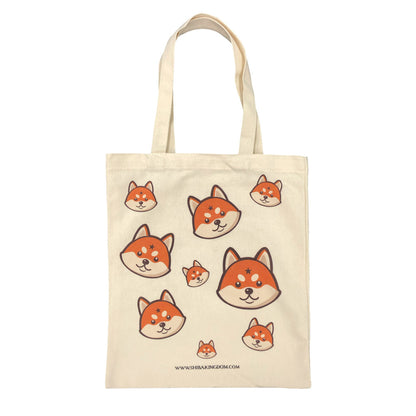 Shiba Kingdom Canvas Tote Bag