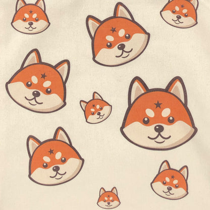 Shiba Kingdom Canvas Tote Bag