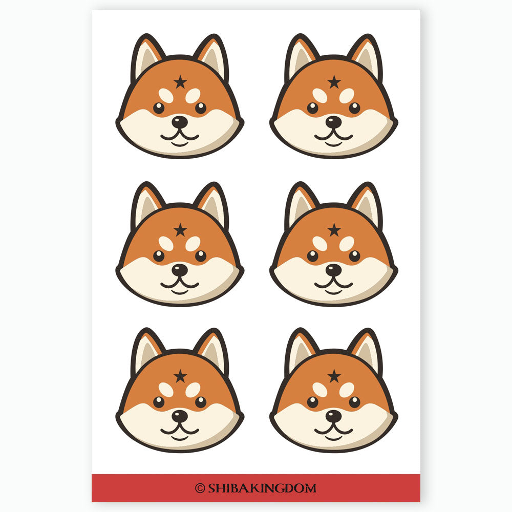 Shiba Kingdom Sticker Set of 3