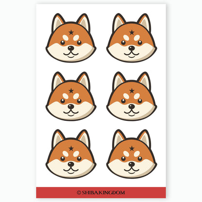 Shiba Kingdom Sticker Set of 3