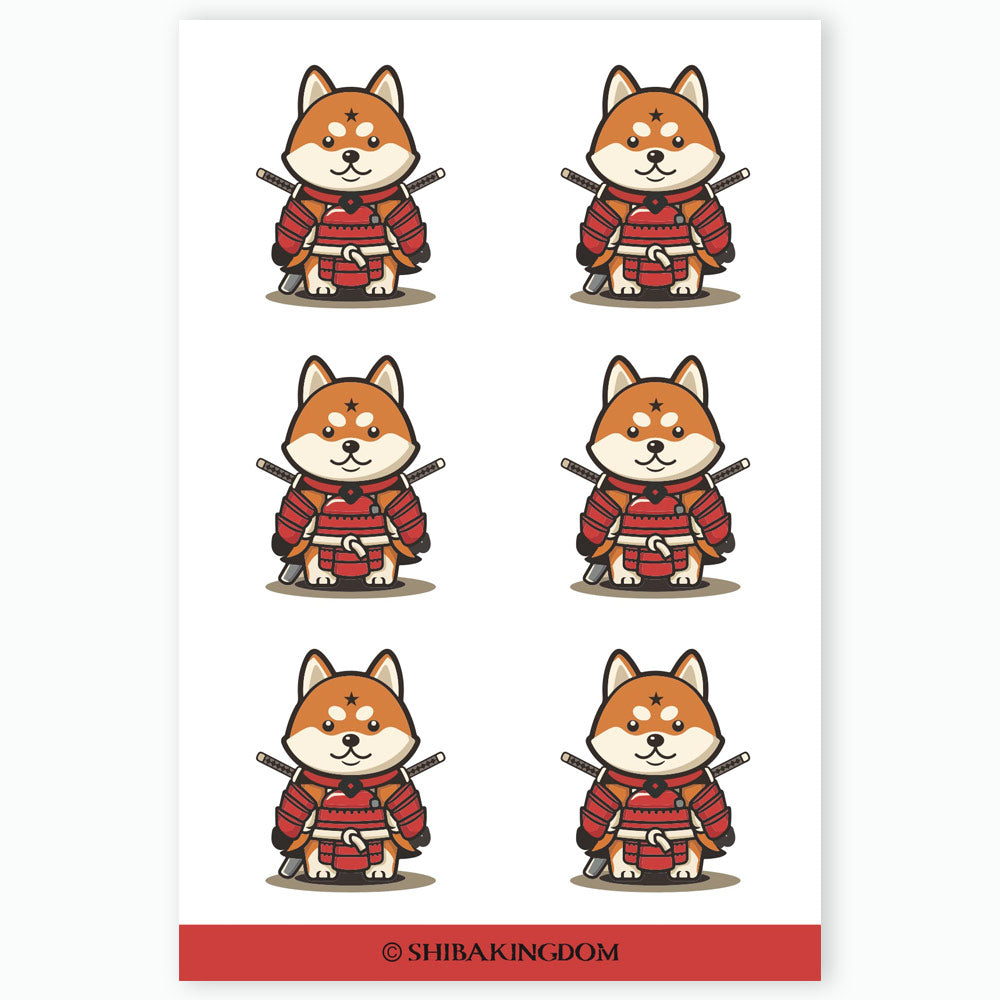 Shiba Kingdom Sticker Set of 3